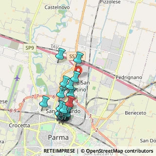 Mappa Via Matilde Serao, 43122 Parma PR, Italia (2.0465)