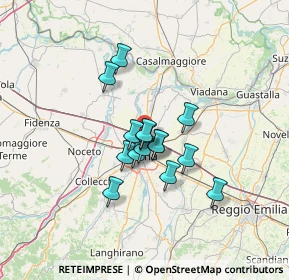 Mappa Via Matilde Serao, 43122 Parma PR, Italia (9.252)
