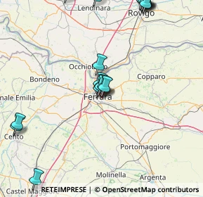 Mappa Via Carlo Caneva, 44121 Ferrara FE, Italia (19.58105)