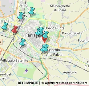 Mappa Via Carlo Caneva, 44121 Ferrara FE, Italia (1.69909)