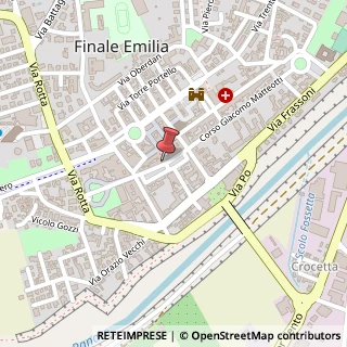 Mappa Piazza garibaldi 14/c, 41034 Finale Emilia, Modena (Emilia Romagna)
