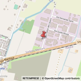 Mappa Via Caduti del Lavoro, 5, 43058 Sorbolo, Parma (Emilia Romagna)