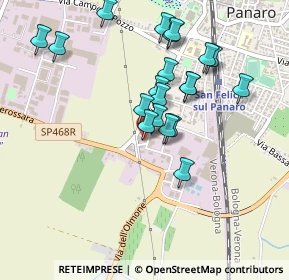 Mappa Via dell'Artigianato, 41038 San Felice Sul Panaro MO, Italia (0.437)