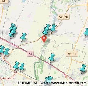 Mappa Via Cavaliere Savino Gazza, 43058 Sorbolo PR, Italia (6.0945)