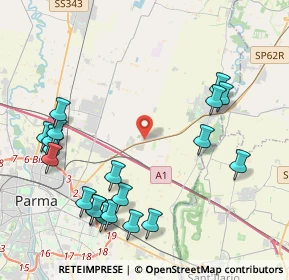 Mappa Via Caduti del Lavoro, 43058 Bogolese PR, Italia (4.945)