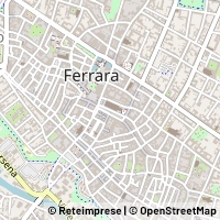 Mapa Ferrara