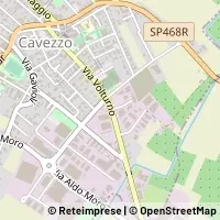 Kaart Cavezzo