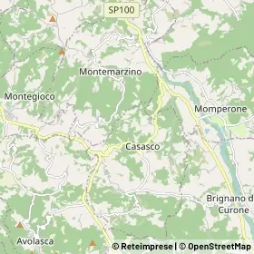 Mappa Casasco