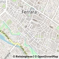Mapa Ferrara