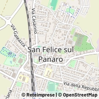 Hartă San Felice sul Panaro