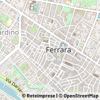 Mapa Ferrara