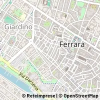 Karte Ferrara