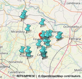 Mappa 41031 Finale Emilia MO, Italia (12.03895)