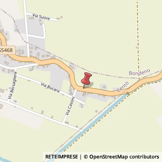 Mappa Via Ferrarese,  41, 44042 Cento, Ferrara (Emilia Romagna)