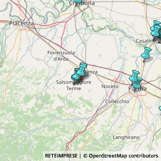 Mappa Località Bargone Montauro, 43039 Salsomaggiore Terme PR, Italia (25.76111)