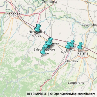 Mappa Località Bargone Montauro, 43039 Salsomaggiore Terme PR, Italia (9.67727)