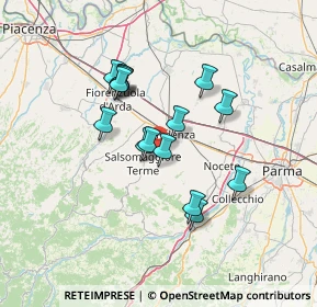 Mappa Località Bargone Montauro, 43039 Salsomaggiore Terme PR, Italia (11.476)