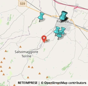 Mappa Località Bargone Montauro, 43039 Salsomaggiore Terme PR, Italia (4.27167)
