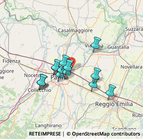 Mappa Via Renzo Pezzani, 43058 Chiozzola PR, Italia (10.83786)