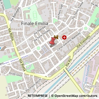 Mappa 41034 Finale Emilia MO, Italia, 41034 Finale Emilia, Modena (Emilia Romagna)