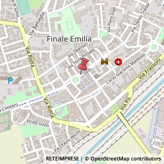 Mappa Via Trento E Trieste, 2, 41034 Finale Emilia, Modena (Emilia Romagna)