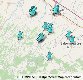 Mappa Strada Provinciale, 29018 Castell'Arquato PC, Italia (7.7585)