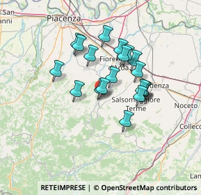 Mappa Strada Provinciale, 29018 Castell'Arquato PC, Italia (10.987)