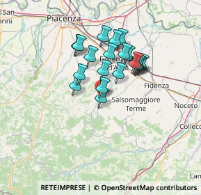Mappa Strada Provinciale, 29018 Castell'Arquato PC, Italia (10.784)