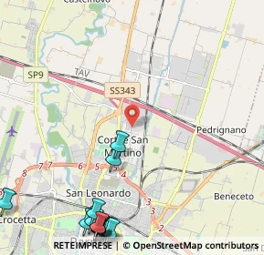 Mappa Via Francesca Morabito, 43122 Parma PR, Italia (3.28231)