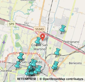 Mappa Via Francesca Morabito, 43122 Parma PR, Italia (2.9755)