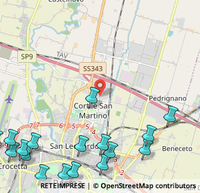 Mappa Via Francesca Morabito, 43122 Parma PR, Italia (3.33765)