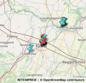 Mappa Via Francesca Morabito, 43122 Parma PR, Italia (8.728)