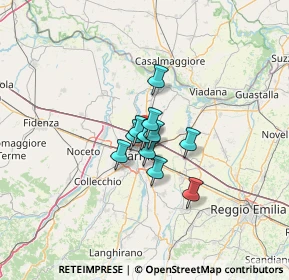 Mappa Via Francesca Morabito, 43122 Parma PR, Italia (6.78182)