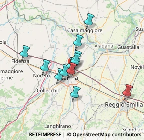 Mappa Via Francesca Morabito, 43122 Parma PR, Italia (10.55)