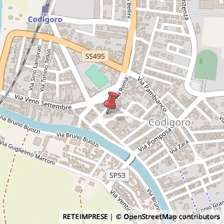 Mappa Piazza Matteotti, 12, 44021 Codigoro, Ferrara (Emilia Romagna)