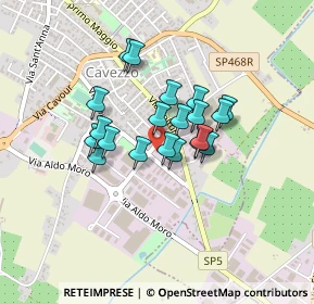 Mappa Via G. di Vittorio, 41032 Cavezzo MO, Italia (0.305)