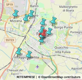 Mappa Via John Fitzgerald Kennedy, 44122 Ferrara FE, Italia (1.46083)