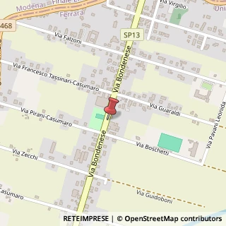 Mappa Via Bondenese, 126, 44041 Cento, Ferrara (Emilia Romagna)