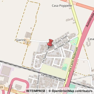 Mappa Via Palmiro Togliatti, 23, 43010 Fontevivo, Parma (Emilia Romagna)