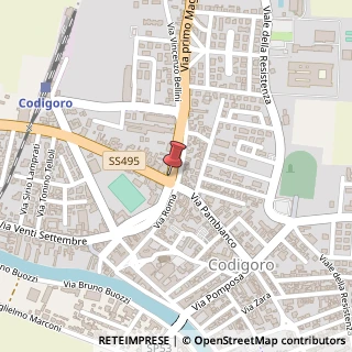 Mappa Via G. Puccini, 44021 Codigoro FE, Italia, 44021 Codigoro, Ferrara (Emilia Romagna)