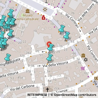 Mappa Via della Vittoria, 44121 Ferrara FE, Italia (0.08261)