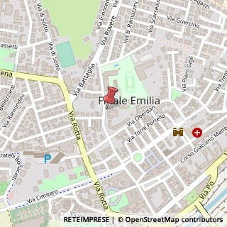 Mappa Via Monte Grappa, 8, 41034 Finale Emilia, Modena (Emilia Romagna)