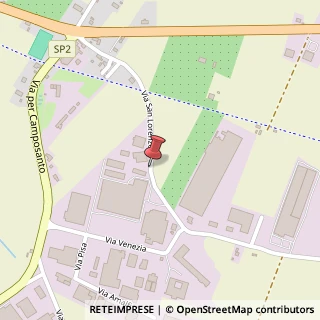 Mappa Via San Lorenzo, 24, 41034 Finale Emilia, Modena (Emilia Romagna)