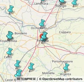 Mappa Via Nino Bonnet, 44122 Ferrara FE, Italia (23.31333)