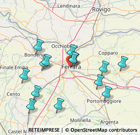 Mappa Via Nino Bonnet, 44122 Ferrara FE, Italia (15.27)