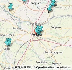 Mappa Via Nino Bonnet, 44122 Ferrara FE, Italia (20.04286)