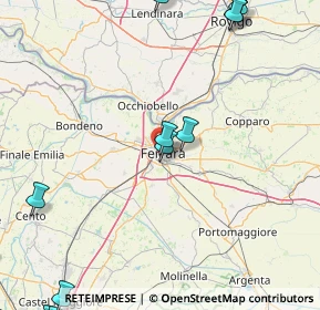 Mappa Via Nino Bonnet, 44122 Ferrara FE, Italia (30.63125)