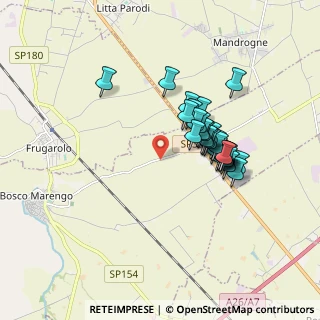 Mappa Strada Ghiare, 15062 Bosco Marengo AL, Italia (1.46429)