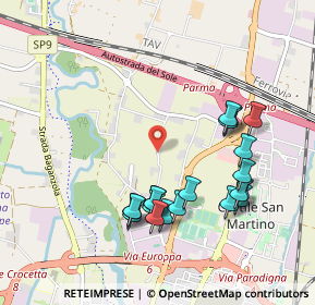 Mappa Str. Moletolo, 43122 Parma PR, Italia (1.007)