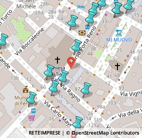 Mappa Corso Porta Reno, 44121 Ferrara FE, Italia (0.1025)